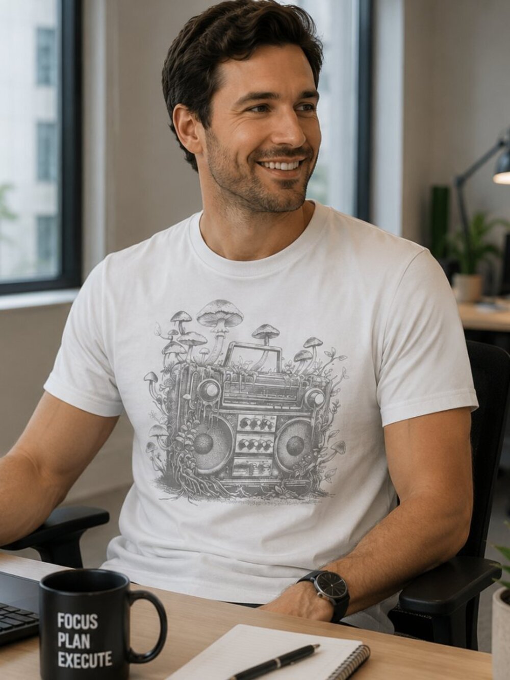 Men’s Rocks & Roots Volume 7 T-Shirt | Vintage Nature Graphic Tee